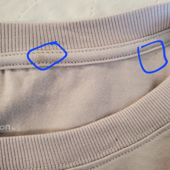 All in motion Large cropped thumbhole quick dry grey long sleeve top - Picture 7 of 11